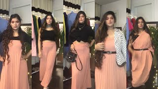 Styling 1 skirt in 5 different ways| 5 Looks