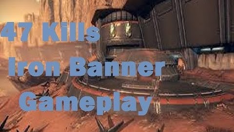 The taking of Firebase Delphi - destiny iron banner gameplay