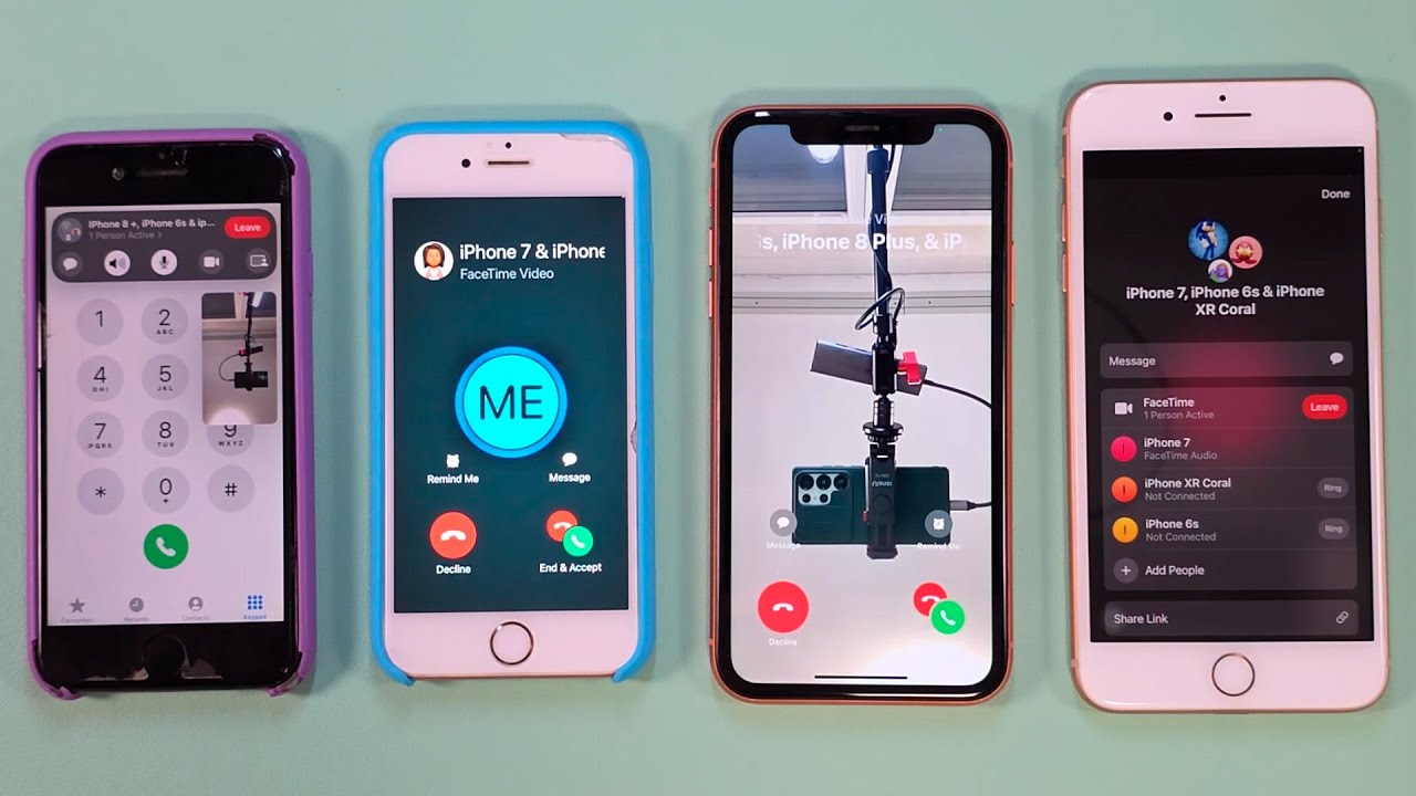 iPhone 7 & iPhone 6s & iPhone Xr & iPhone 8+ Incoming Call Facetime Only