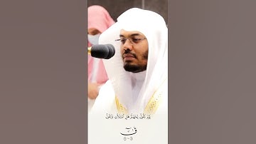 سورة ق || ياسر الدوسري
