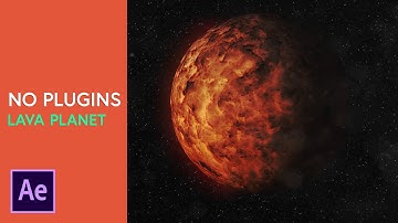 Create Planets in After Effects Quickly. No Plugins