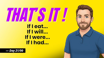 21/90 : Learning English Grammar ❘ the 4 conditionals ❘ Slow English Shadowing for Fluency & Podcast