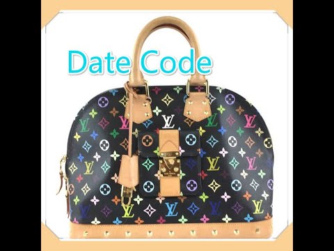 How To Spot Authentic White Multicolor Louis Vuitton Alma Bag and Where to  Find the Date Code 