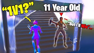 I 1V1&#39;ED An INSANE 11 Year Old In CREATIVE-FILL... (He Was CRAZY)