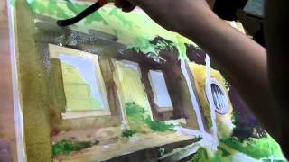 20140502水彩老屋與樹11-5