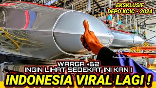 WHOOSH VIRAL LAGI! Ngga Nyangka Sedekat Ini Whoosh Kereta Cepat Jakarta Bandung