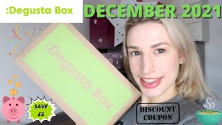 Degustabox Uk Unboxing December 2021