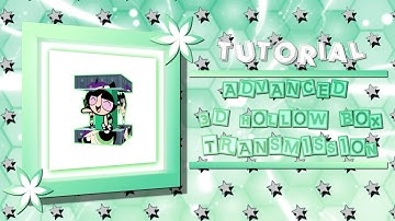 ADVANCED 3D HOLLOW BOX TRANSITION | ALIGHT MOTION TUTORIAL 🌺