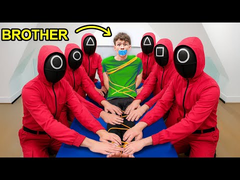 If You Ever Find SQUID GAME ARMY Kidnapping Your Brother Run