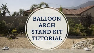 How To: Balloon Arch Stand Tutorial | BalsaCircle.com