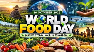 World Food Day 2026 | Innovate Today, Nourish Tomorrow | Food Security & Sustainability
