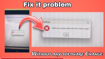how to fix failed to sync operator details with server please try again