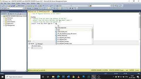 Logical Functions in SQL