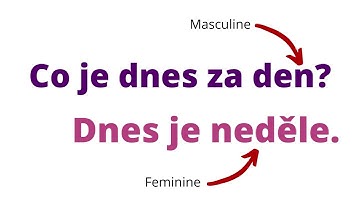 Dny v týdnu - days of the week