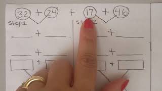 Adding four 2 digit numbers 02122018