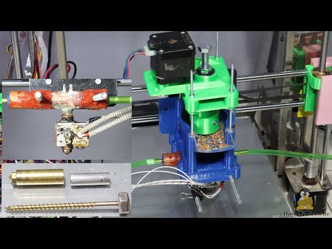 Direkt Granulat Extruder V4: Grundlagen des Designs