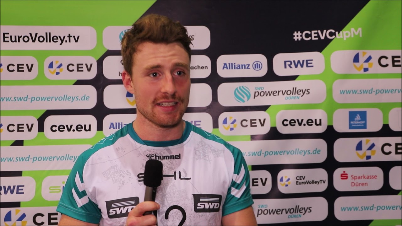 Eric Burggräf zum Vertrauen des Trainers in die jungen Spieler