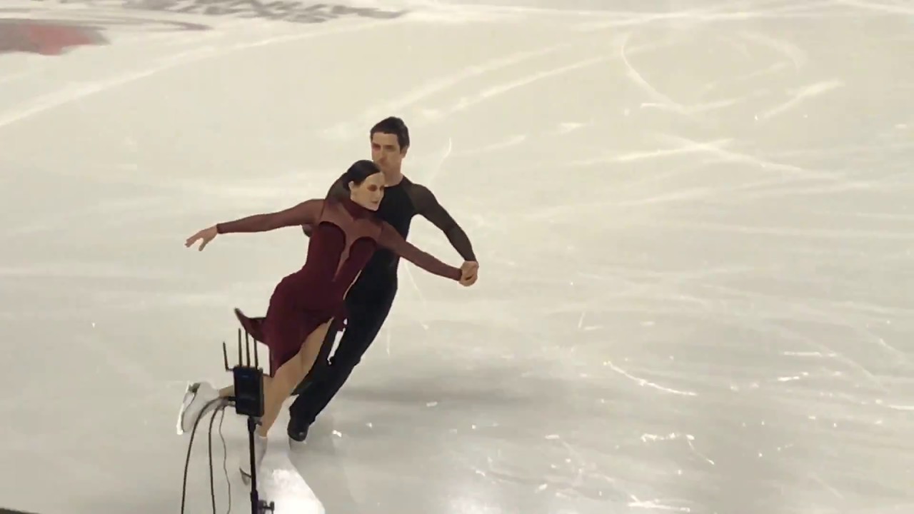Tessa Virtue & Scott Moir  Warm-Up FD - CTNSC18 (Nationals)
