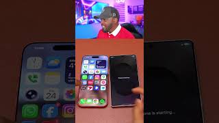 Galaxy S25 Ultra vs iPhone Boot Speed Showdown #samsung #iphone #speedtest