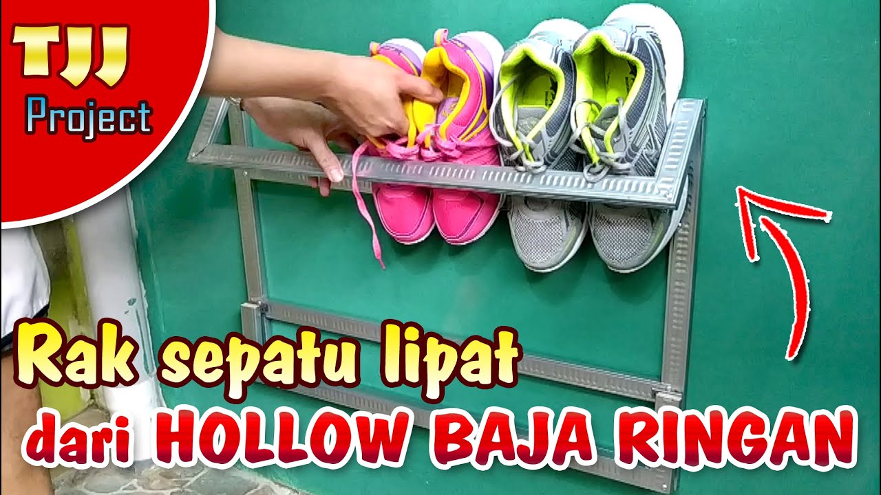 Membuat rak  sepatu  lipat dari hollow  baja ringan YouTube