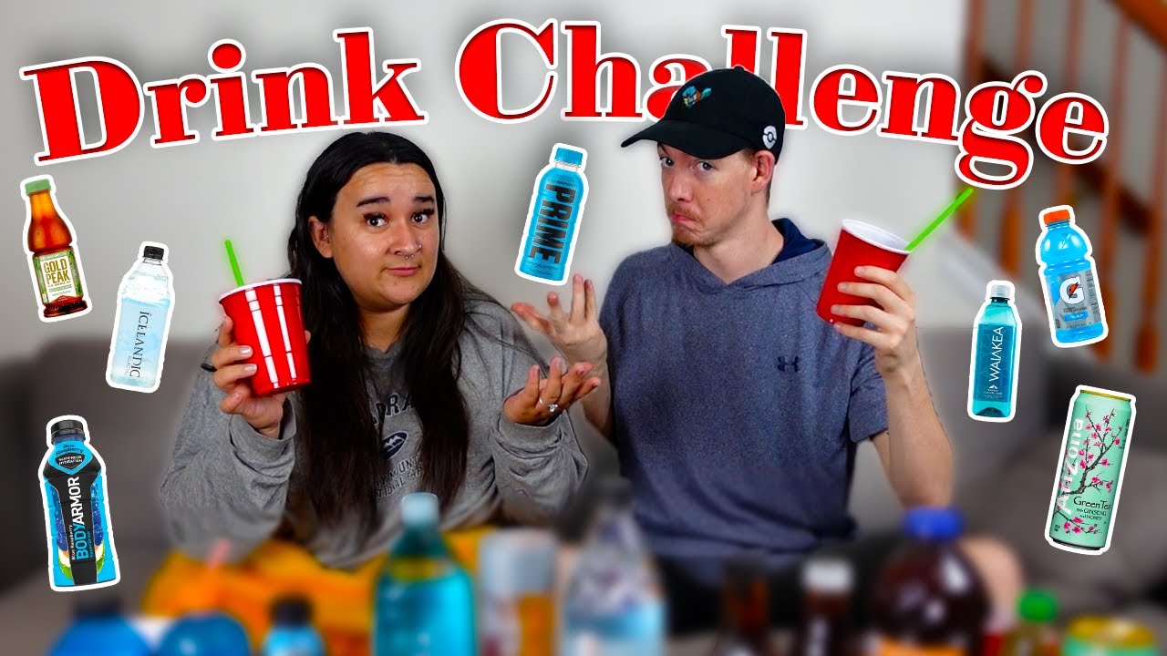 Guess The Mystery Drink Challenge?!?