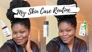 MY SKINCARE ROUTINE! | Morning & Night for Dry, Sensitive Skin, Dark Marks *Esthetician Approved*