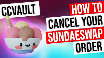How To Cancel SundaeSwap Order with CCVault & Get Your Cardano (ADA) Back Into Your Wallet