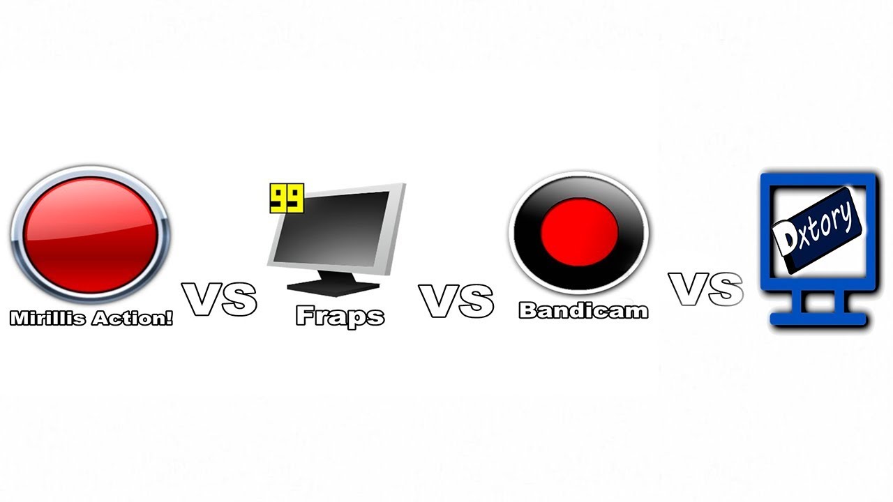 Comparação: Fraps vs Dxtory vs Action vs Bandicam