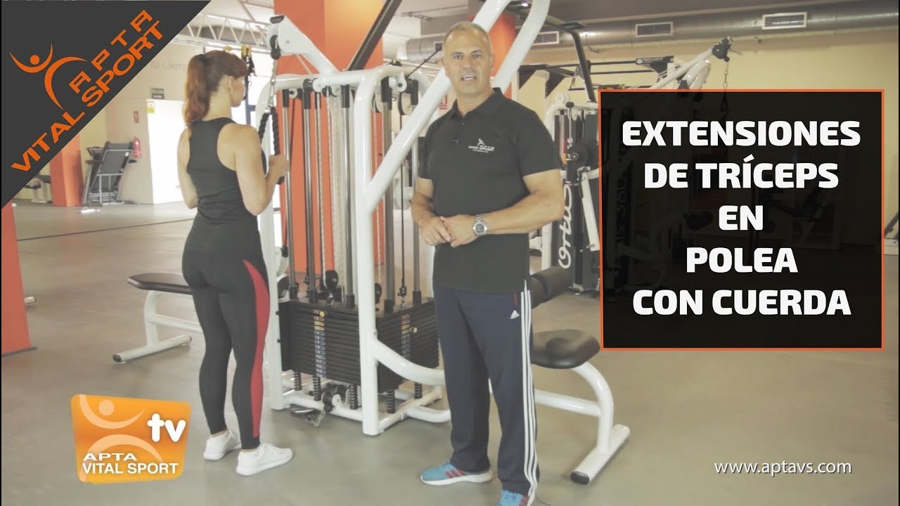 Cuerda Para Triceps Polea