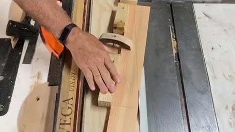 How to Safely Cut Tapers on the Table-saw