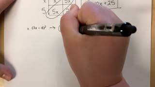 Unit 5 Lesson 3: Multiplying Polynomials