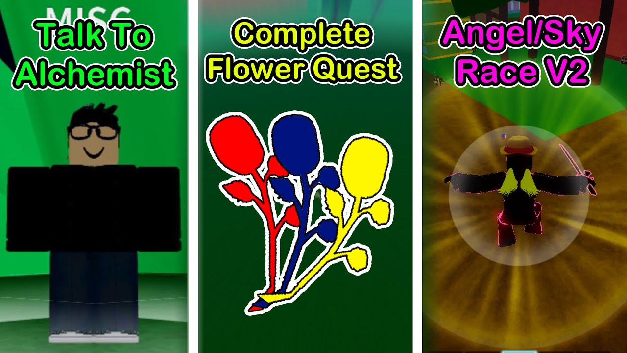 How to get Angel race in Blox Fruits - Gamepur