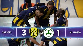 MKE Ankaragücü (3-1) B. Giresunspor - Highlights\/Özet | Spor Toto Süper Lig - 2022\/23