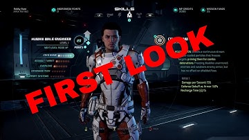 Mass Effect Andromeda Multiplayer: Human Engineer - Skill Tree First Look & Build Ideas