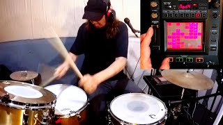 Kaoss Pad Vs. Drum Set: Live Looping, and Effects