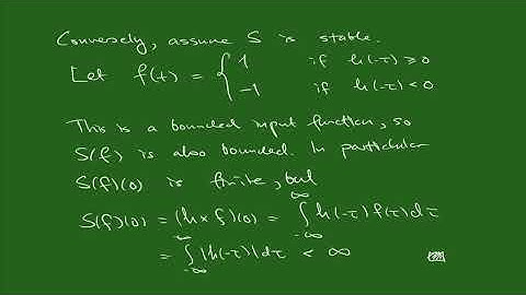 Stability and causality