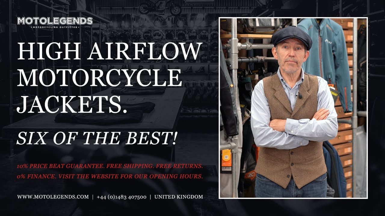 High airflow motorcycle jackets 2025