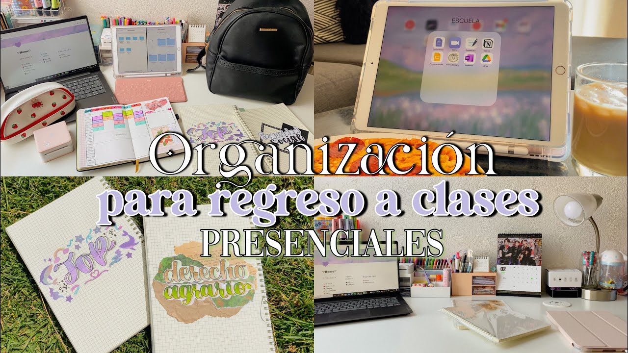 Organización para regreso a clases 2022 ft. Phomemo🌷
