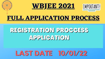 WBJEE 2022 FULL APPLICATION PROCESS| STEP BY STEP REGISTRATION/ APPLICATION/ UPLOADING|