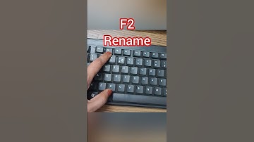 Rename menu shortcut #computer #computereducation #computerscience #computerknowledge