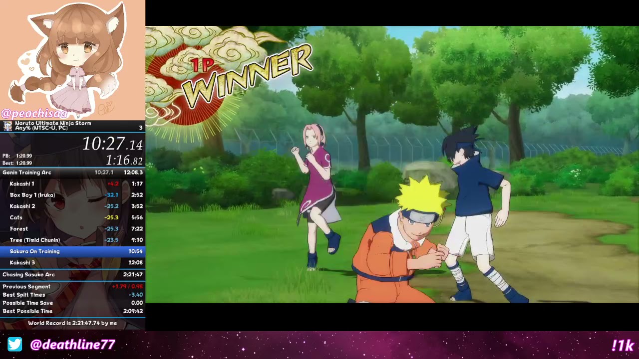 Naruto: Ultimate Ninja Storm - Any% | 
