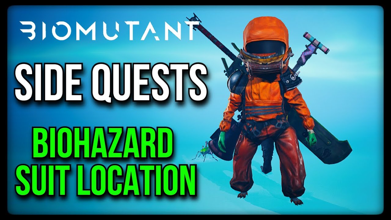 BIOMUTANT | Biohazard Suit Location | The Biohazard Pingdish | Side Quests | MP Trophy