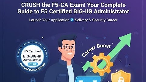 CRUSH the F5CAB1 Exam! Your Complete Guide to the F5 Certified BIG-IP Administrator Certification