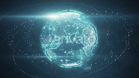 The Rotation of the Digital Planet | Motion Graphics - Videohive template