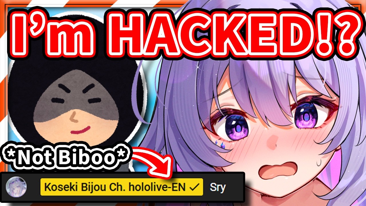 Biboo Thought She Messed Up and Got HACKED Mid Stream 【Koseki Bijou / HololiveEN】