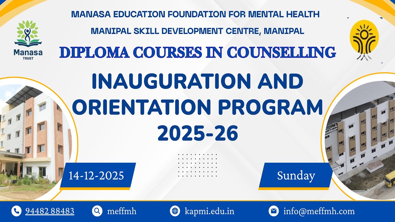 Inauguration and orientation program | Manasa Education Foundation for Mental Health