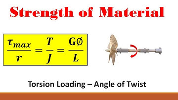 Strength of Materials (Part 11: Application of the General Torsion Equation)