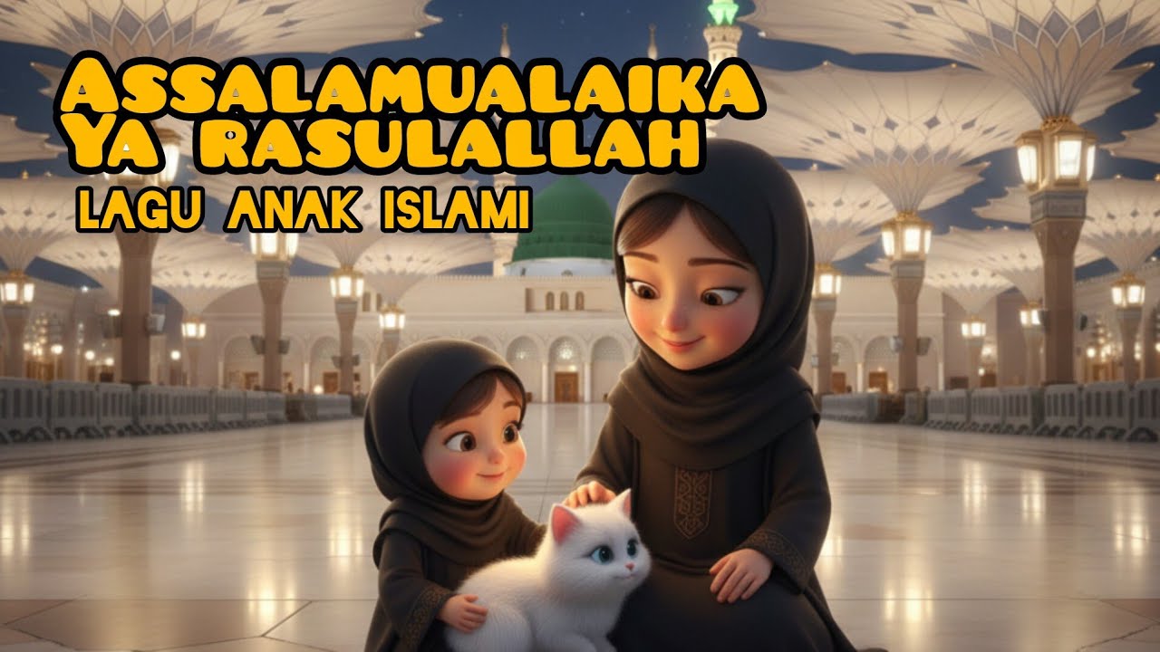 ASSALAMUALAIKA YA RASULALLAH | Lagu Anak Islami | Sholawat Anak Anak | Tuvi Family