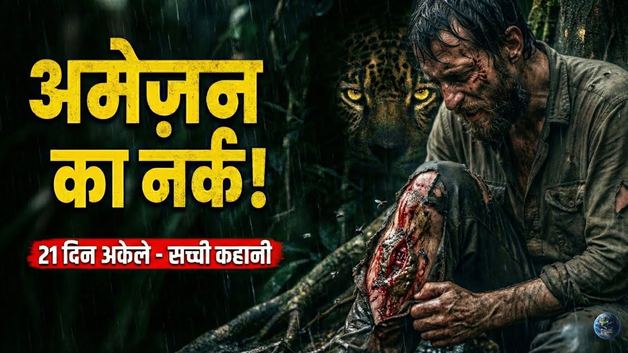 Amazon Jungle Survival | 21 दिन भूख, डर और मौत के बीच