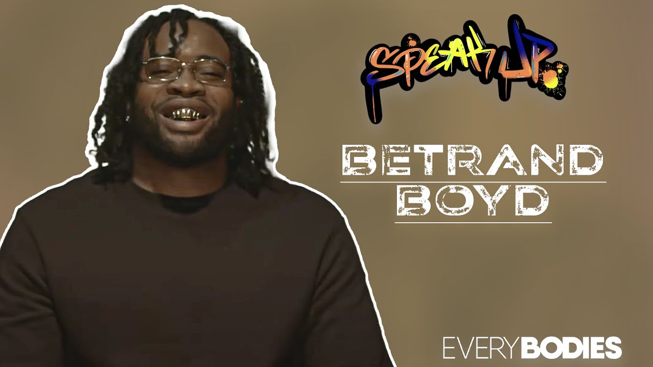 Bertrand Boyd Speak Up Poetry Series (Season 1) YouTube